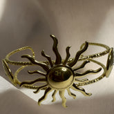 Sunbeam Center Adjustable Circle Bracelet